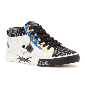 NEW Jack & Sally Womens 8 Shoes High Top Sneakers Nightmare Before Christmas NWT